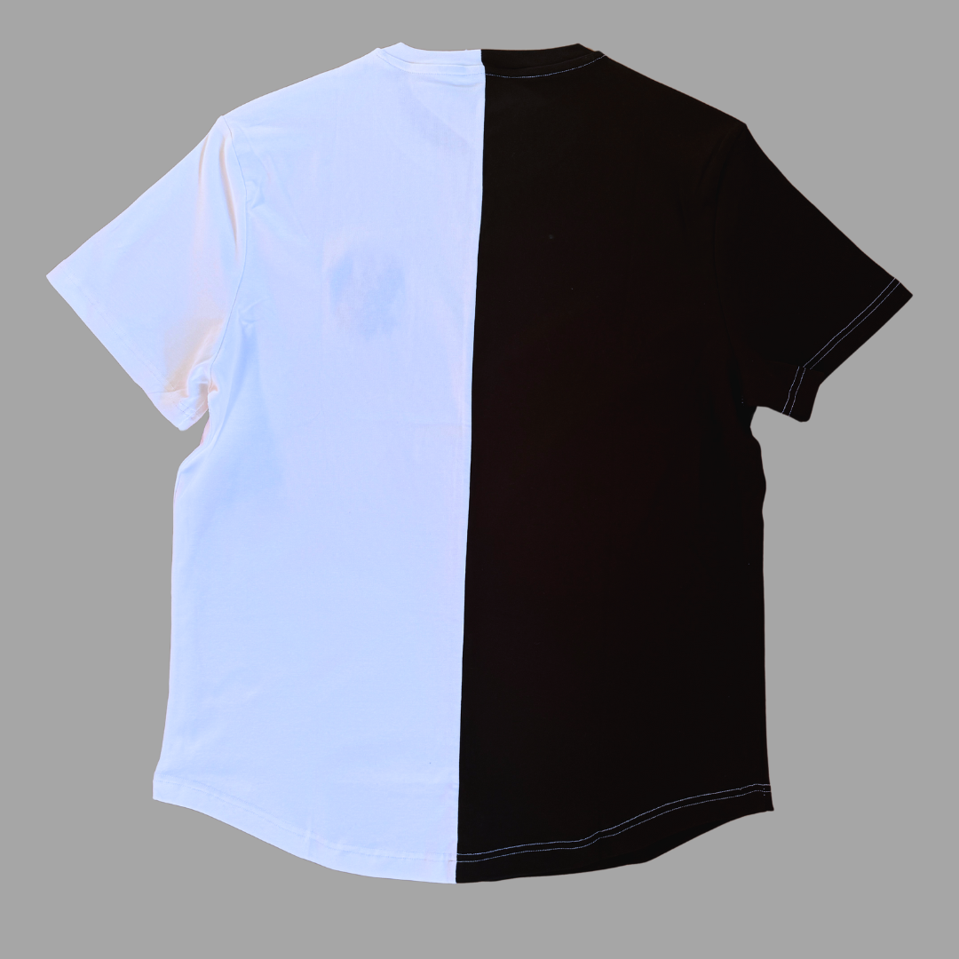 T-Shirt Preußen in schwarz-weiß mit hochwertiger Stickerei Adler Königreich Preußen aufgestickt