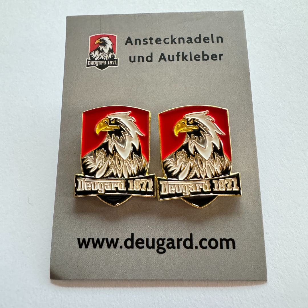 Anstecknadel Deugard 1871, 2er Set
