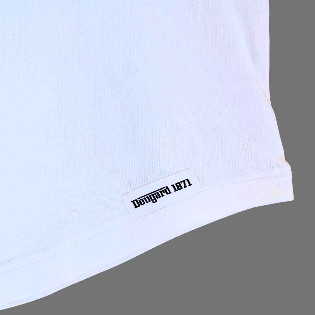 T-Shirt Preußen in schwarz-weiß mit hochwertiger Stickerei Adler Königreich Preußen aufgestickt