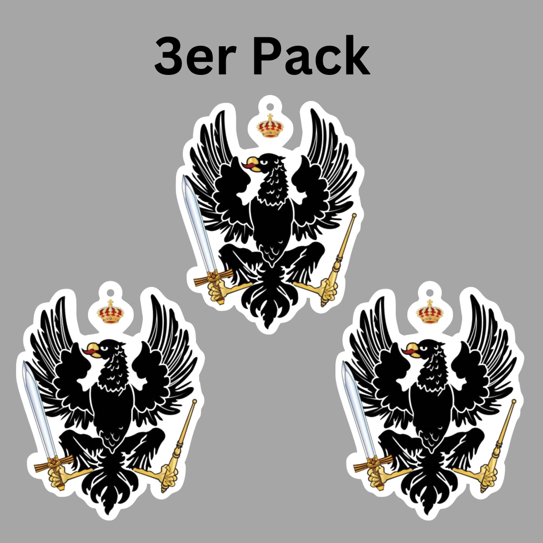 Automobilerfrischer Adler  Kgr. Preußen, 3er Pack