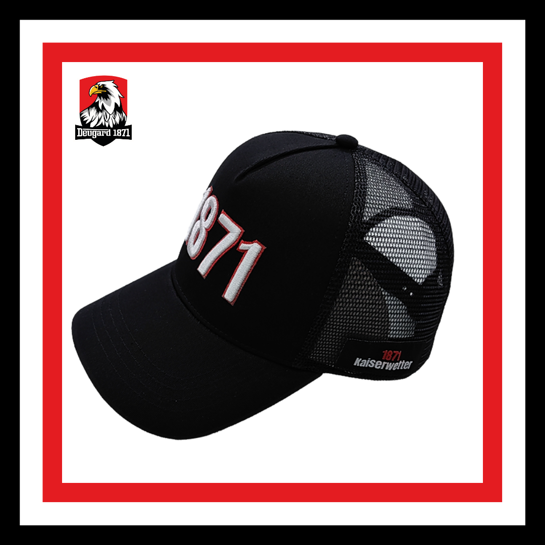 Kappe 1871, schwarz, Modell: Samoa