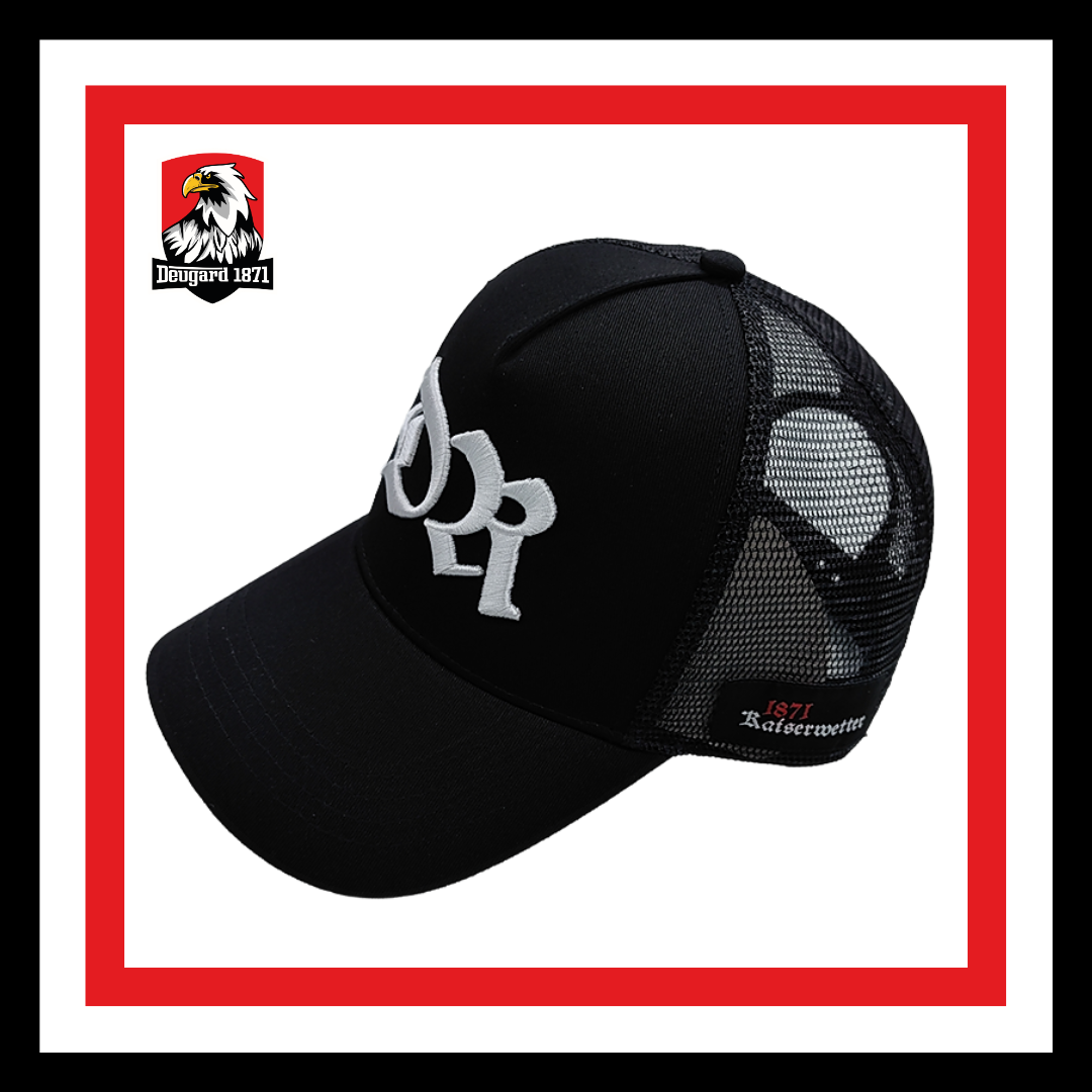 Kappe DR, schwarz, Modell Lüderitz