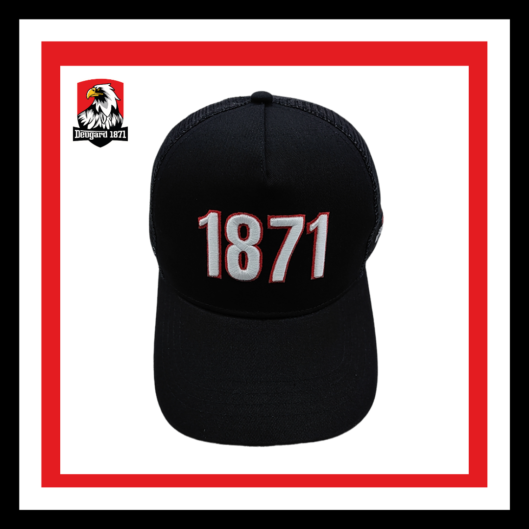 Kappe 1871, schwarz, Modell: Samoa