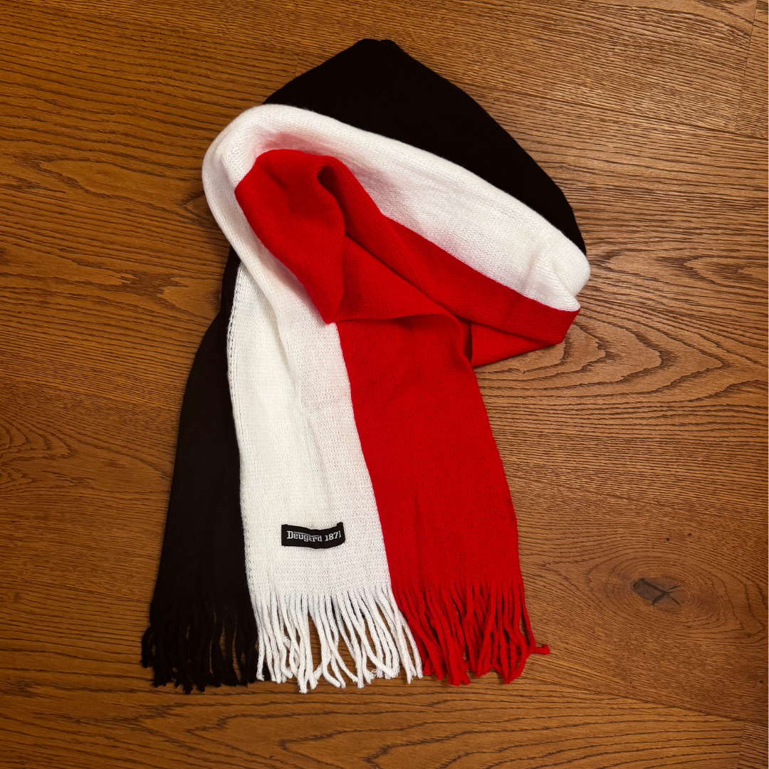 Deutschland Schal, gestreift: schwarz-weiß-rot, Deutsches Reich