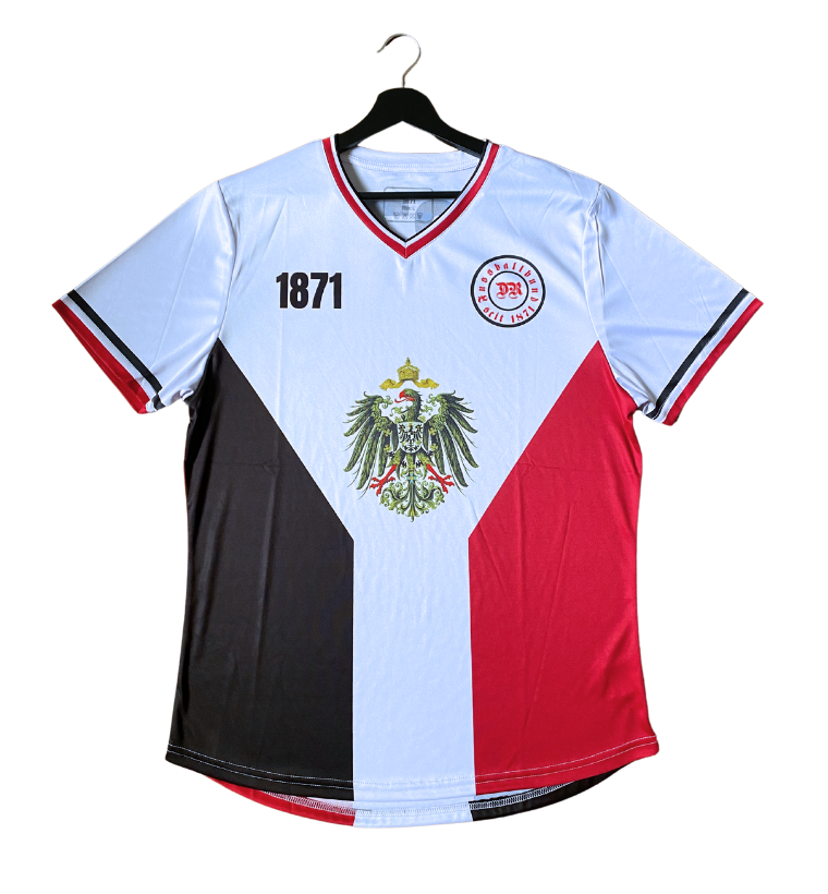 Fußball Trikot Deutschland mit großem Adler, Deutsches Kaiserreich