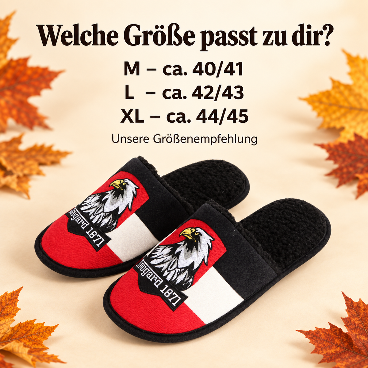 Deugard Herren-Hausschuhe – warm, bequem und markant