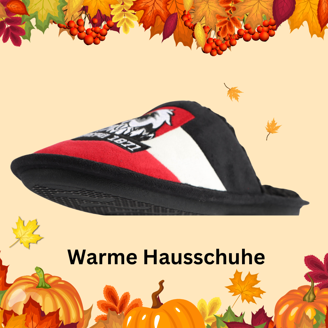 Warme Hausschlappen