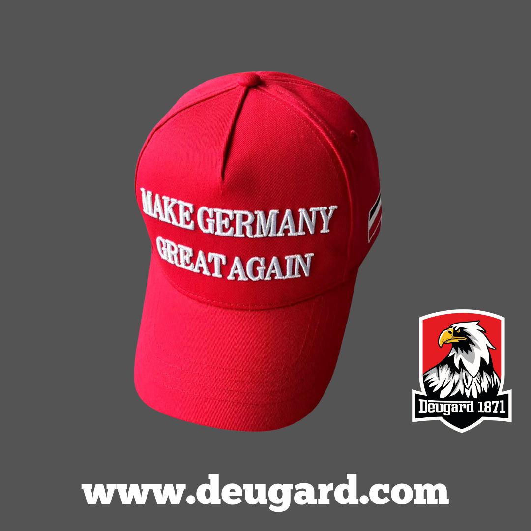 "Make Germany Great Again" Baseballkappe, rot